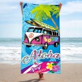 Ręcznik Plażowy 100x180 Mikrofibra Szybkoschnący H146