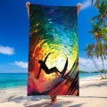 Ręcznik Plażowy 100x180 Mikrofibra Szybkoschnący H147