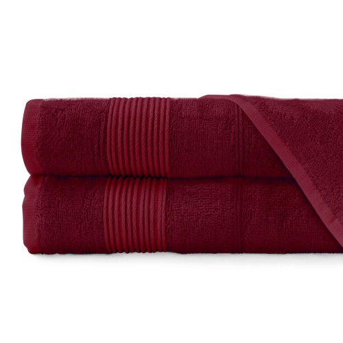 Ręcznik Bambusowy 70x140 Bamboo Moreno Burgund