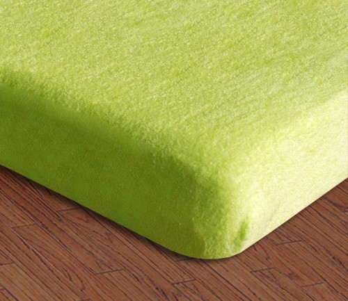 Prześcieradło Frotte z gumką 200x220 Limonka 