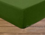Prześcieradło frotte z gumką 140x200 kolor kaktus
