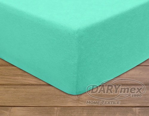 Prześcieradło Frotte z gumką 200x220 Morski