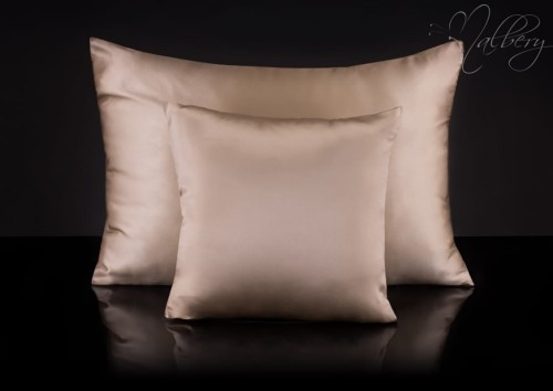 Poszewka Jedwabna 40x40 - Beż
