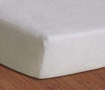 Prześcieradło Frotte z gumką 160x200 Biały