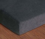 Prześcieradło Frotte z gumką 160x200 Czarny