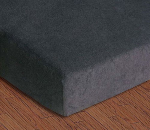 Prześcieradło Frotte z gumką 160x200 Czarny